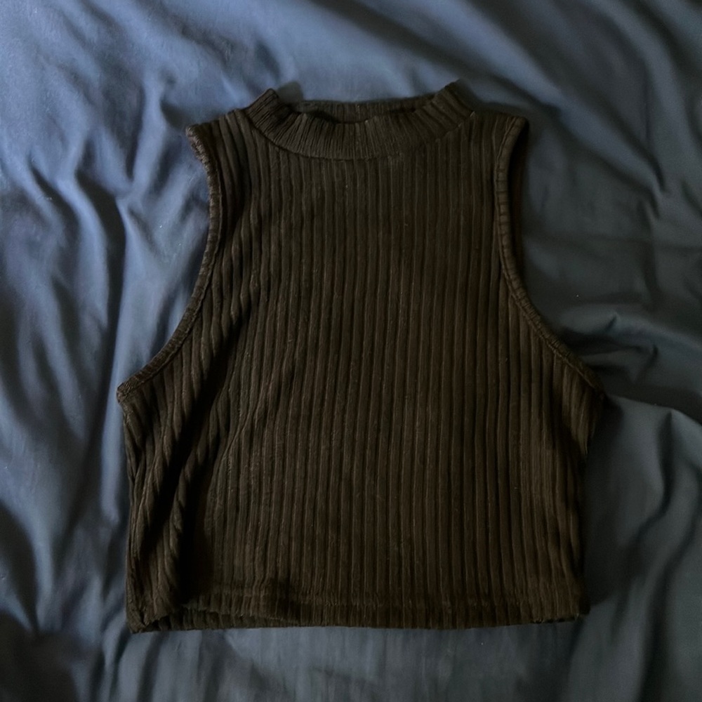 High neck top